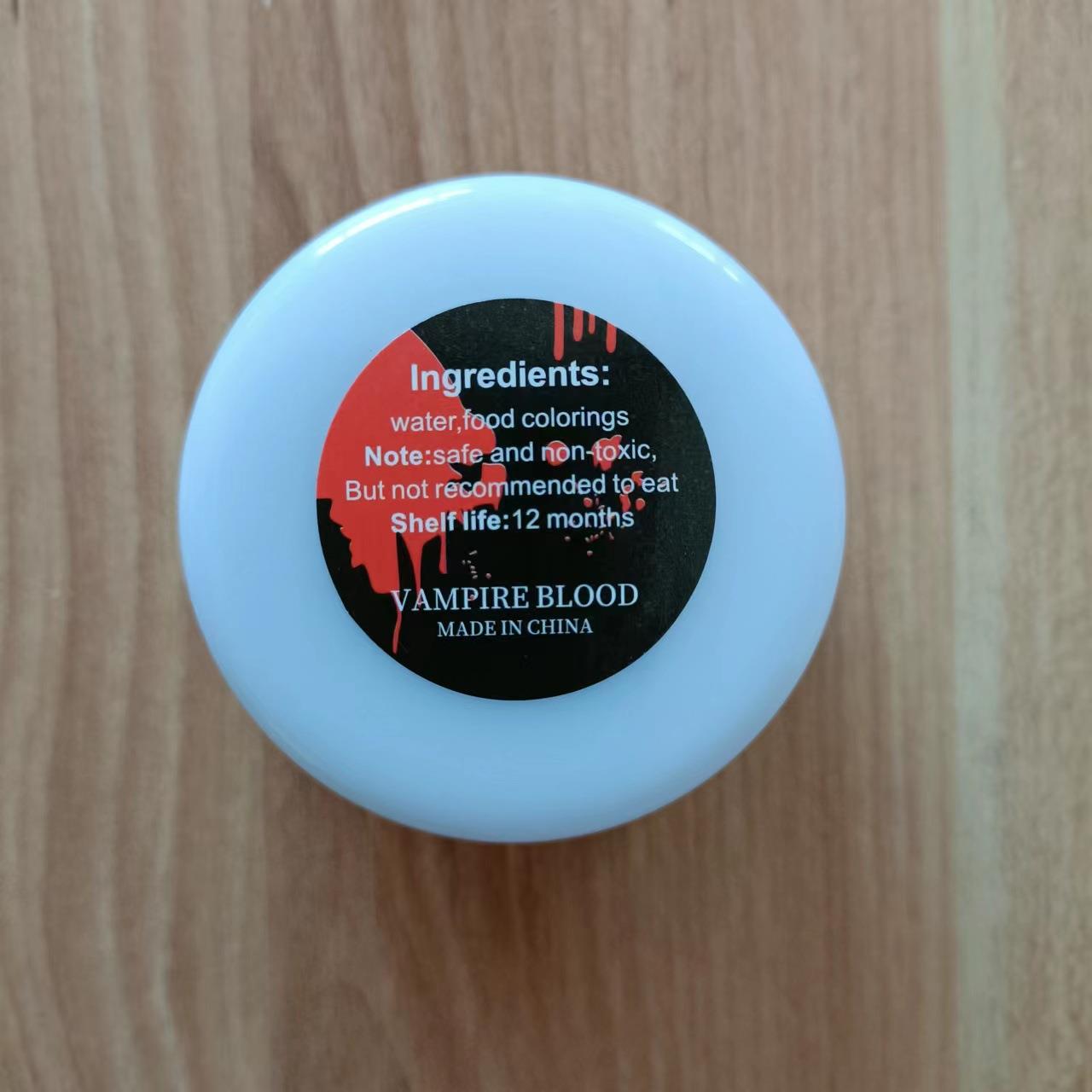 Halloween cosplay makeup fake plasma blood cream skin wax