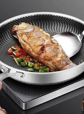 Whole Body Tri-Ply Stainless Steel Frying Pan 316 Stainless