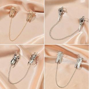 collar shirt button Bee suit brooch accessories pendant