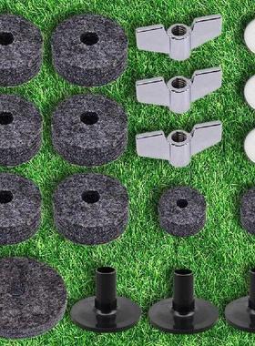 18Pcs Cymbal Felts Set Universal Cymbal Felt Washer Set