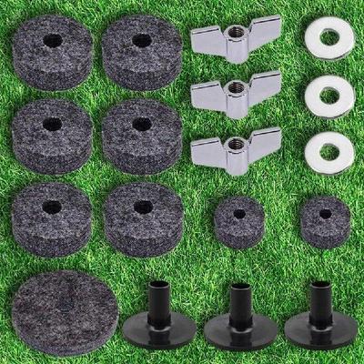 18Pcs Cymbal Felts Set Universal Cymbal Felt Washer Set