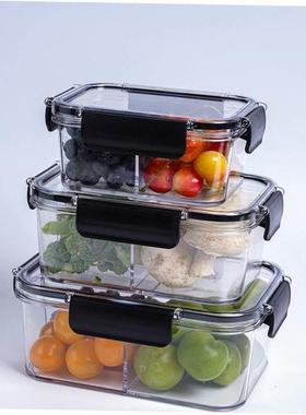 plastic food fruit storage box container lunch fridge big