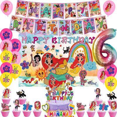Manana Sera Bonito Birthday Party Supplies Balloon Banner Ca