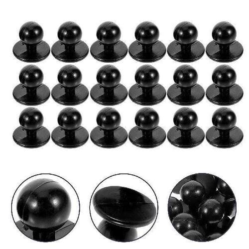 100 Pcs Chef Uniform Buttons Convenient Sewing Wind Coat