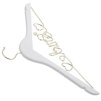 Jacket Hanger Bridal Skirt Hangers Bride Wooden Wire