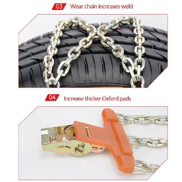 Anti-skid Chain For Automobile Tire And General Emergency