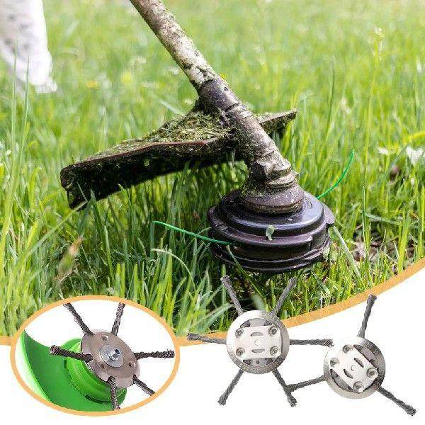 2 PCS Garden Weeding Brush Replacement Removal Rust&Moss