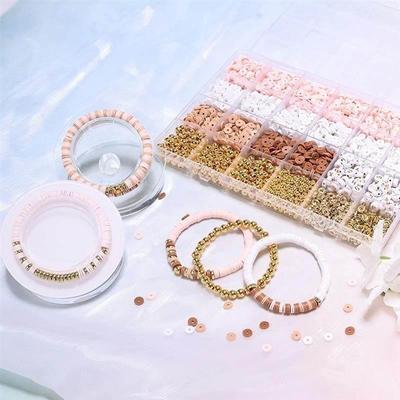 Clay Beads Bracelet Kit Friendship Bracelet Making Kit For G