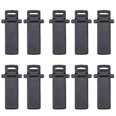 10Pcs Walkie Talkie Spare Part Back Belt Clip for 2-way