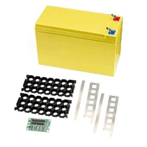 Case for 18650 Cells Empty Box Holder Nickel Strips Storage