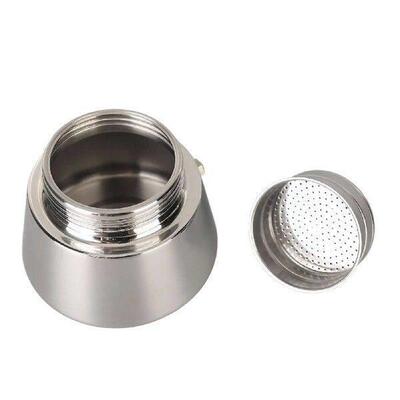 Stainless Steel Stovetop Italian Coffee Maker with Pot