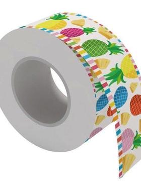 Bulletin Board Borders Rolled Border Trim Pineapple