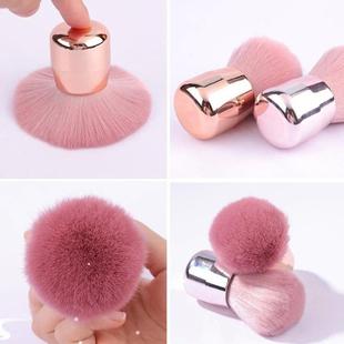 Art Mushroom Brush 1PCS Paint Nails Round Gel Professionals