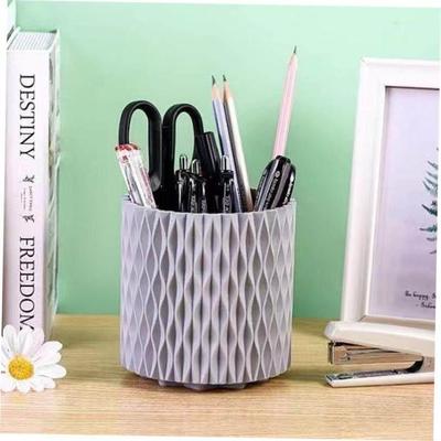 Rotate makeup brush organizer.Desktop storage box Multifunct