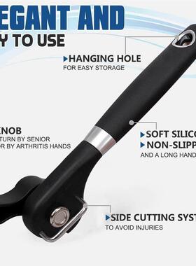 Safe Cut Can Opener Manual Corkscrew Bottle Opener开瓶开罐器