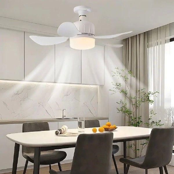 Chandelier Ceiling Fan E27 Base 3 Colors Dimmable Indoor