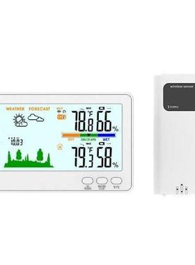 Indoor Outdoor Display Hygrometer Weather Station Air