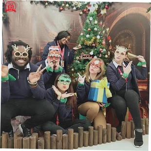 gifts圣诞装 Christmas for glasses 饰眼镜 decorative