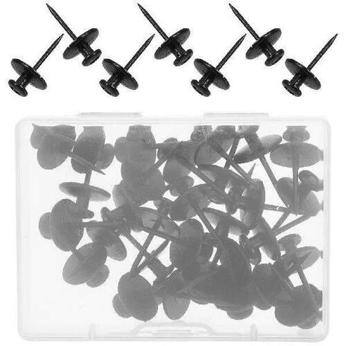 30Pcs Heart Shaped Zinc Alloy Thumb Tacks Decorative Wall