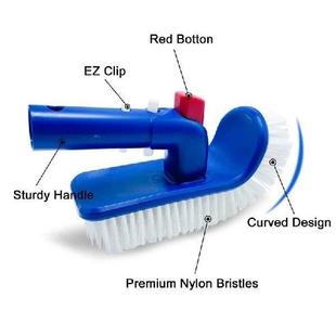 For Step Hand Pool Scrub Rotatable Brush Corner