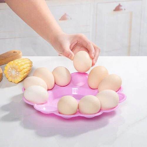Egg Storage Tray Premium Holders Boxes Plastic Keeping