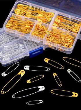 1Set 27/32/38/45/55mm Safety Pins Box DIY Sewing Tools Iron