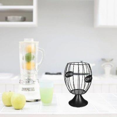 Coffee Capsule Storage Baskets Metal Holder Rack Home Iron