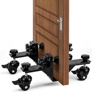 Swivel Door with Dolly Wheels Installation