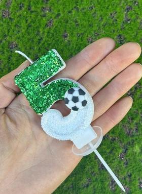 Football Figures Birthday Candle Cake Decoration Diy Birthda