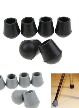 6pcs Rubber Walking Stick Tips Repairment Parts for