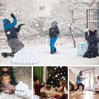 Realistic Snowball Props Realistic Fake Snowballs Set for