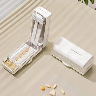 Pill Cutter Splitter Travel Dispenser Storage Cases Pill