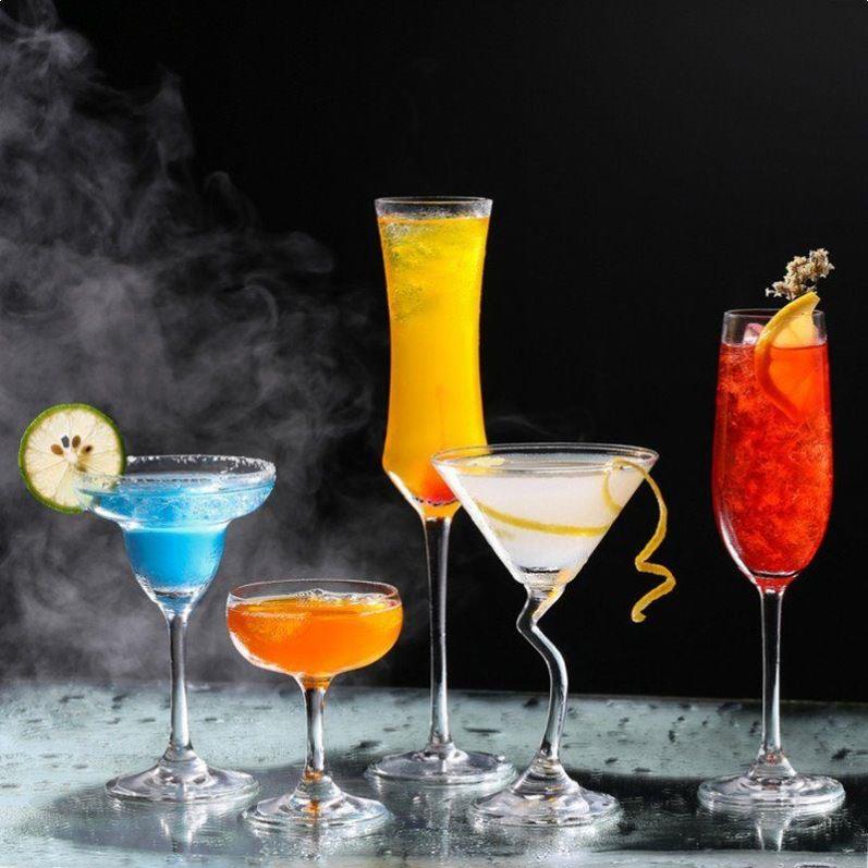 Bar glass cocktail glass margarita glass martini glass