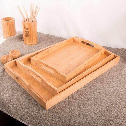 Hotel tray rectanular tray rectanular wooden wood rectan