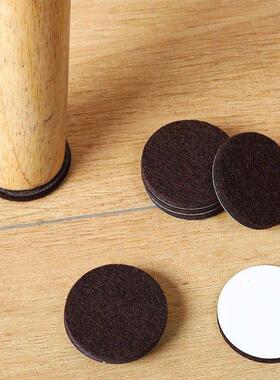 3-72PCS Felt Chair Leg Pads Round Square Floor Protector Sel