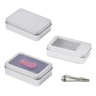 Rectangle Metal Card Box Playing Cards Container Jewelry