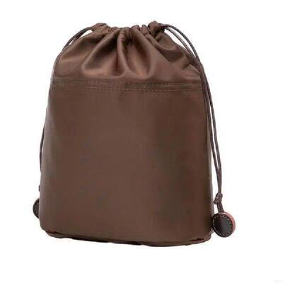 N0PA Purse Insert Drawstring Designed for Bucket Bag Nylon