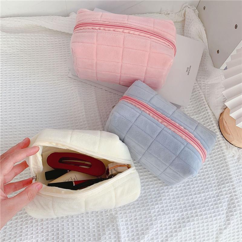 Color Cosmetic Bag Travel Make Up Toiletry Bag Washing Pouch