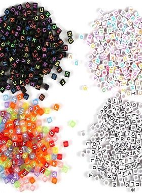 Acrylic Letter Beads For DIY Bracelet Earrings Accessories