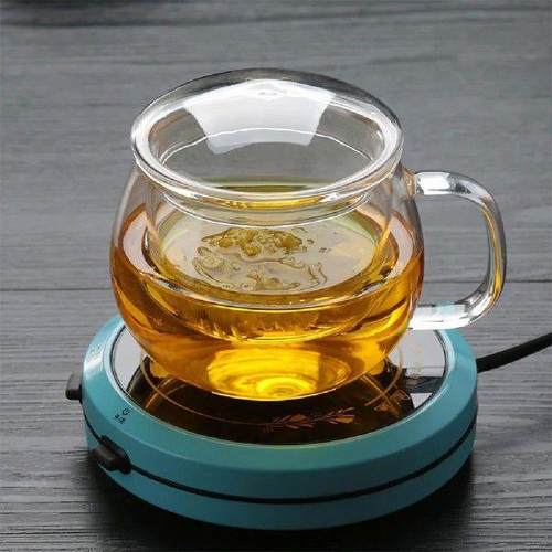 Creative Glass Tea Infuser Cup With Transparent Filter Heat