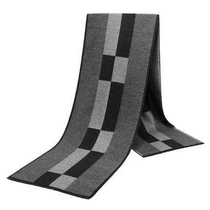 Luxury Scarf For Men Thick Neckerchief Cashmere Wool Shawl S