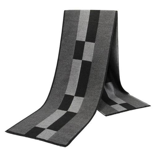 Luxury Scarf For Men Thick Neckerchief Cashmere Wool Shawl S