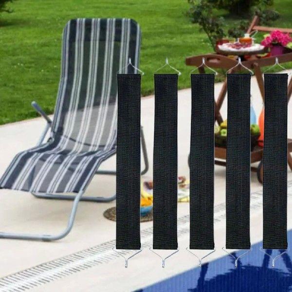 Folding Chair Fabric Bands 5 Pieces Lounge Chair