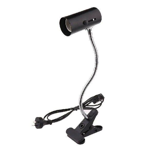 Gooseneck Reptile Ceramic Heating Light Bulb Lamp Holder