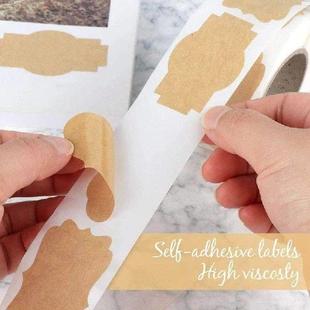 adhesive Self Diy Stickers Packaging Rolls Baking