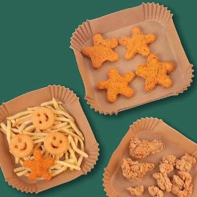 Air Fryer Disposable Baking Paper Liner Form Tray Kitchen