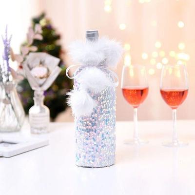 European and American glitter bottle sleeve酒瓶套