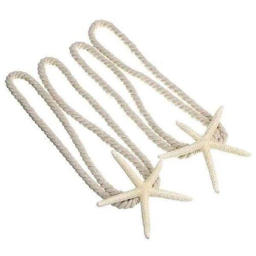 Creative Stable Starfish Curtain Tie Rope Starfish Natural