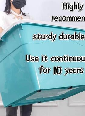 Large plastic storage box moving boxes packing quilt Storage