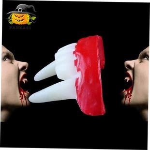 vampire playing dentures万圣节假牙吸血鬼假牙 role Halloween